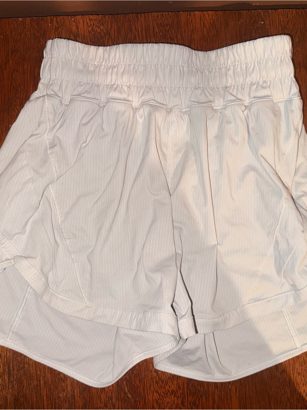 lululemon athletica White Lightweight Athletic Shorts